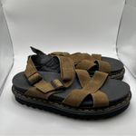 Dr. Martens  Voss Ii Dms Olive Bronx Suede - Flat sandals size 10 women’s Photo 4