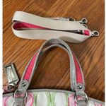 Coach  Poppy Signature C Dream Scribble Satchel Handbag Pink M1020-16702 Photo 9