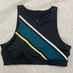 Zella  women's ‎ Black Sports Bra with removable padding. Pre-Loved Good. Size XL Photo 0