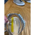 Mach & Mach Diamond of Elizabeth Heels Women's 38.5 Silver High Pearl Heels S20 Photo 4