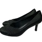 Fioni Night  Women's Casual Black Round Point Heels Photo 2