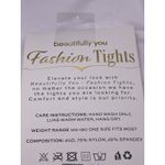 * NWT~ WOMEN'S SEXY‎ LEGS LACE TIGHTS One Size Fits Most Black Photo 2