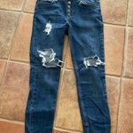 Free People , distressed, busted, knees, skinny, stretchy, jeans Photo 0