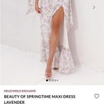 Hello Molly Floral Maxi Dress with Slit NWT medium  Photo 1