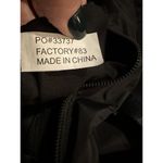 Adrienne Vittadini  Purse Black Nylon Bag Leopard Print Handles Gold Hardware Photo 9