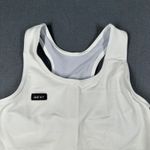 Sub 4 USA Womens Medium White Running Sports Bra Cropped Tank Made in USA Photo 2