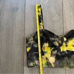 Topshop Crop Top Black Yellow Party Going Out US 8 Photo 9