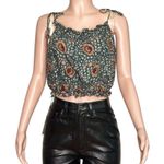Natalie Martin NEW Poppy Crop Top, Vintage Flowers, Small Photo 1