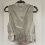 Liz Sport Vintage  Floral Button-Up Vest size 4 Photo 5