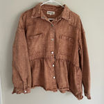 Peach Love Pink Jean jacket Photo 0