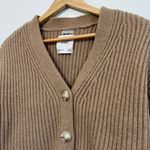 Abercrombie & Fitch  Chunky Knit Cardigan Size Small Sweater Merino Wool Blend Photo 2