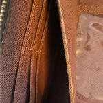 Black leather flower‎ wallet! Photo 6