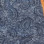 Jones Wear SPORT blue paisley jean skirt 4 Photo 4