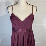 Mimi Maternity Plum/Burgundy Spaghetti Strap Formal Dress Size undefined Photo 1