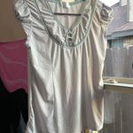 Y2K cute lightweight polka dot print sleeping shirt Multi Photo 2