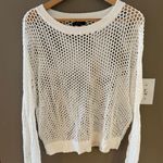 Quince  100% Organic Cotton Crochet Cover-up Crew Photo 0