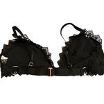 Aerie  Bralette Lace Black Photo 1
