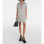 Etro Collared Shirt Dress in Green Pink 38 New Womens Tweed Boucle Mini Size undefined Photo 15
