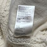 Free People  Ivory Tight Knit Cardigan Coastal Resort Cozy Winter Holiday M Photo 6