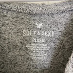 American Eagle EUC |  Outfitters women’s soft & sexy hooded plush top —‎ medium Photo 2