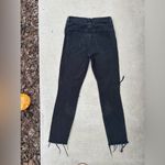 Reformation  Black Distressed Cigarette Straight Leg Denim Jeans Women’s 27 Photo 6