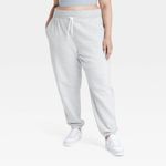 All In Motion Women's Fleece High Rise Jogger Sweatpants Size 1X Photo 4