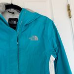 The North Face Women's  Teal Colored Hyvent Rain Coat Size Extra Small Photo 1