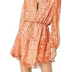 Milly  Natasha Silk Mini Dress in Amber Glow Sz. 0 Photo 0