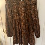 WAYF Cheetah Mini Dress Photo 0