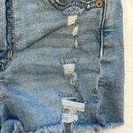 American Eagle Curvy Hi-Rise Shortie Jean Shorts Photo 1