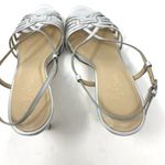 Cole Haan  Air Strappy Silver Slingback Sandal SZ 8 Photo 5