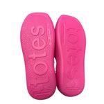 Totes Puffy Platform Slide Sandals Women 6 Magenta Pink Waterproof Pool Beach Photo 3