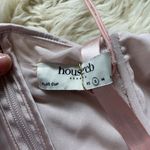 House Of CB NWT  'Ophelia' Crystal Cutout Midi Dress dusty pink balletcore sheer Photo 9