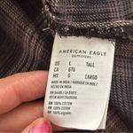 American Eagle  Outfitters Dark Plaid Long Sleeve Dress Photo 11