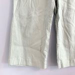 Madewell high rise crop jean wide leg light green size 24 Photo 8