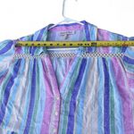 Pastel Striped Midi Dress Pink Size L Photo 5