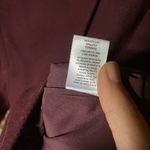Halogen  Burgundy Wool Blend Wrap Jacket Pea Coat Women's Size Small Photo 4