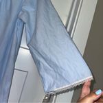 Vtg Adonna J.C. Penney polyester nightgown Blue Floral Lace Sz Large NWT Photo 2