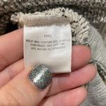 Sweet Gray Textured Cowl Neck Pullover Size XS White Photo 5