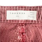 Topshop  MOM Jeans Dusty Rose Pink Corduroy Size 34 Photo 5