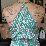 Collective Concepts  Jade Green Graphic Print High Low Dress Photo 4