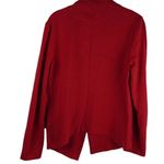 Desigual Womens Red Embroidered Long Sleeve Blazer Jacket Size tall S Photo 3