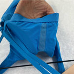 Lululemon  Athletica Blue Paisley Printed Strappy‎ Racerback Tank Photo 9