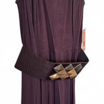 Nue By Shani Brown Dress Shapewear Belt Size 14 NWT Photo 0