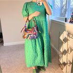 Le masterpiece Green balloon puff dress. S Photo 8