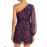 AQUA New with Tags  Bloomingdale’s Exclusive One shoulder Mini Dress Photo 1