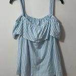 J.Crew NWT Striped Off Shoulder Top Photo 3