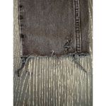 We The Free by Free People Black Distressed Button Fly Denim Jeans Women’s SZ 27 Photo 9