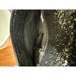 DEMELLIER Women's Black Gold Chain Strap Diamond Details Mini London Bag Purse Photo 11