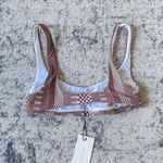 Veronica Beard NWT  Celeste ruched printed bikini top Photo 5